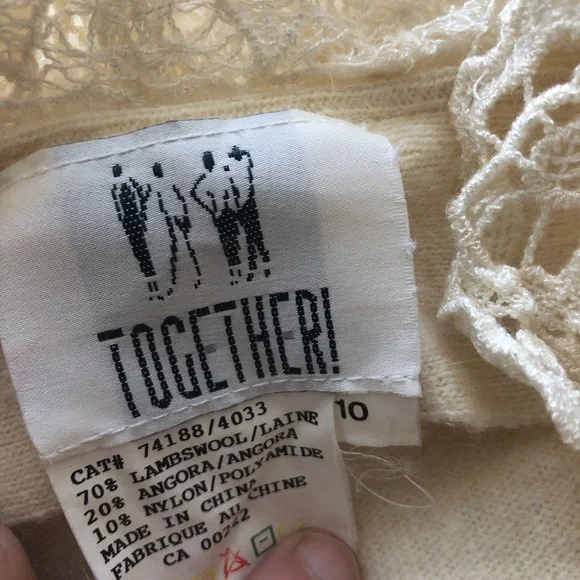 GC 7/10 Vintage Together womens wool dress in size 10!! - Picture 6 of 7